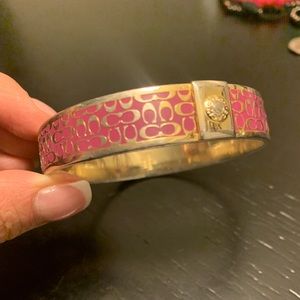 Coach bangle bracelet